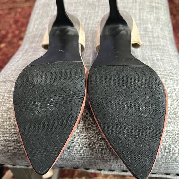 CHINESE Laundry 3 tone micro suede fabric upper heels. Size 10 - Picture 5 of 6